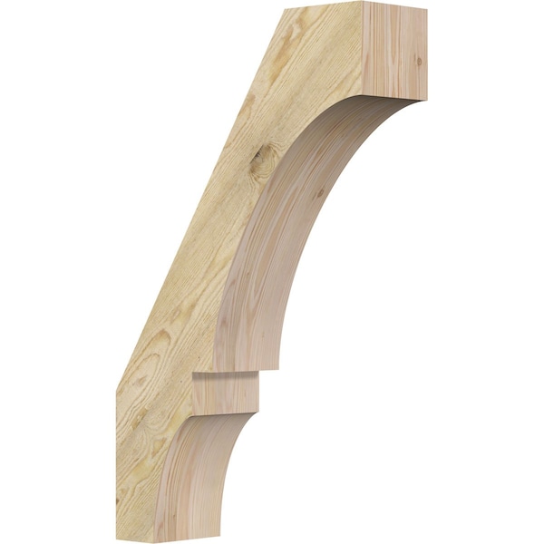 Ekena Millwork 6"W x 20"D x 32"H Balboa Rough Sawn Knee Brace, Douglas Fir BRC06X20X32BOA00RDF - main